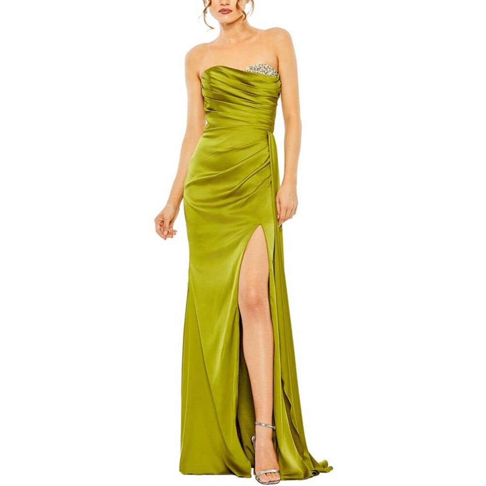 Mac Duggal Womens  Column Gown